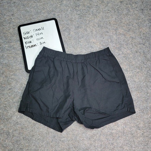 Madewell Pants - Madewell Shorts Womens Small‎ Black Elastic Waist Casual Pull On